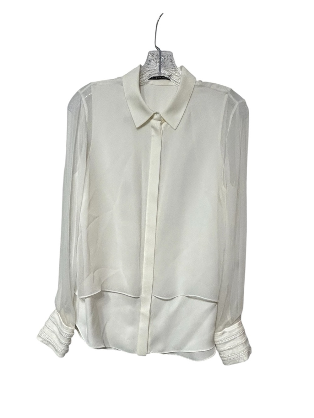 Elie Tahari NWT 100% silk blouse - Picture 3 of 9
